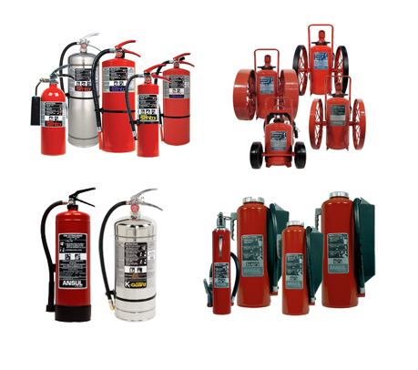 Portable/fire extinguisher equipment